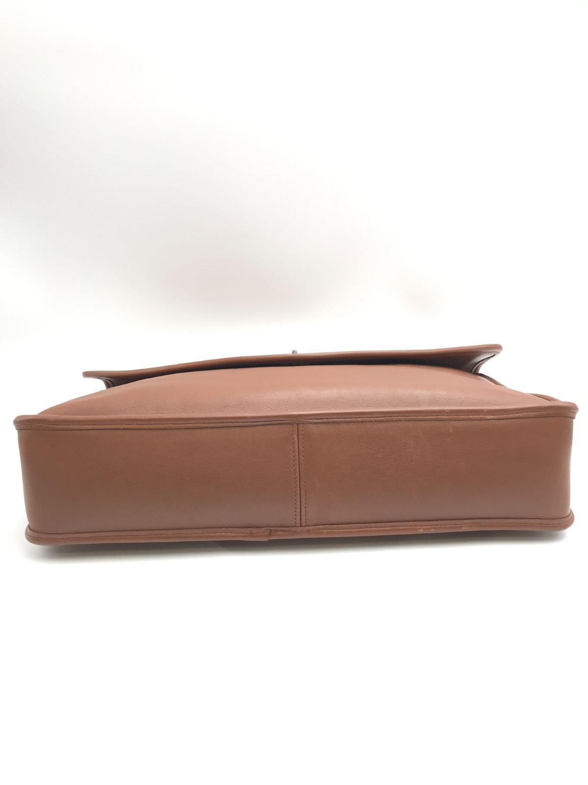 Vintage Coach Brown Leather Business Bag Briefcase Old Coach Classic USA
