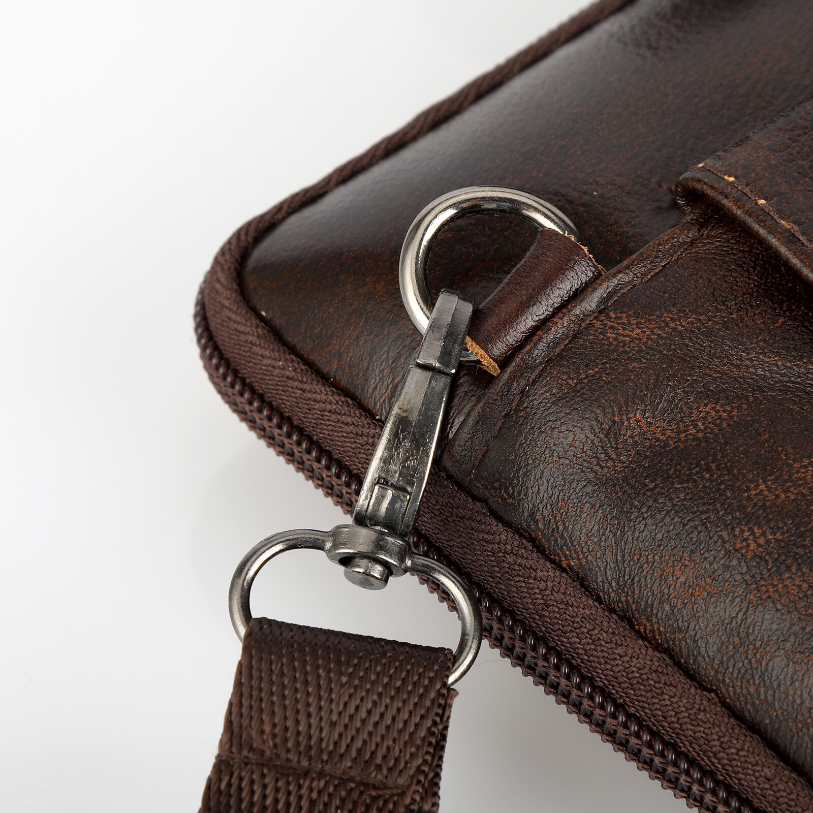 Men Women Leather Fashion Belt Bag Phone Shoulder Crossbody Waist Pack Handbag