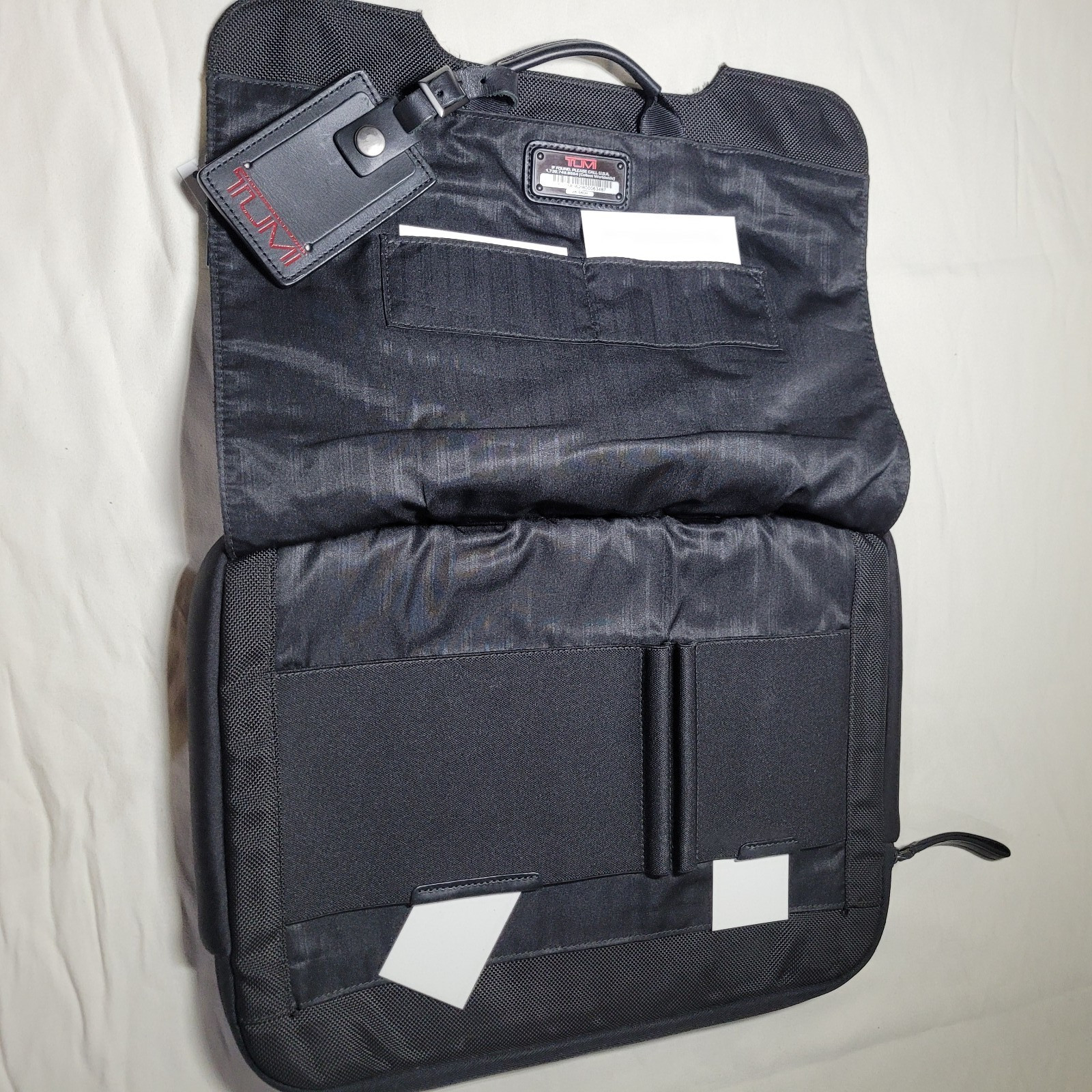 Tumi Alpha Organizer Slim Laptop Briefcase Bag