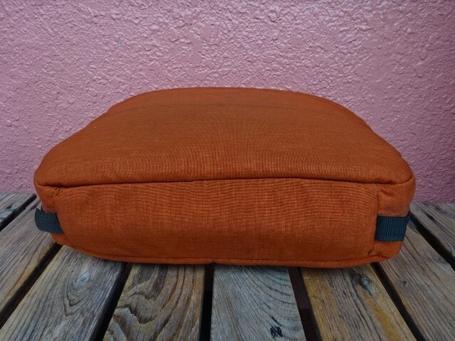 KLETTERWERKS Padded Briefcase Rust Color Size H 15.7 x W 11.8 x D 2.3 in