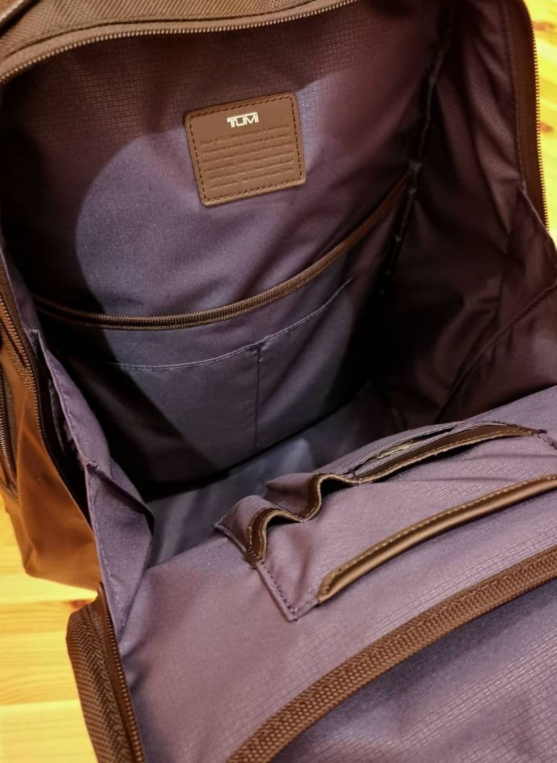 TUMI Alpha3 Backpack Chrome