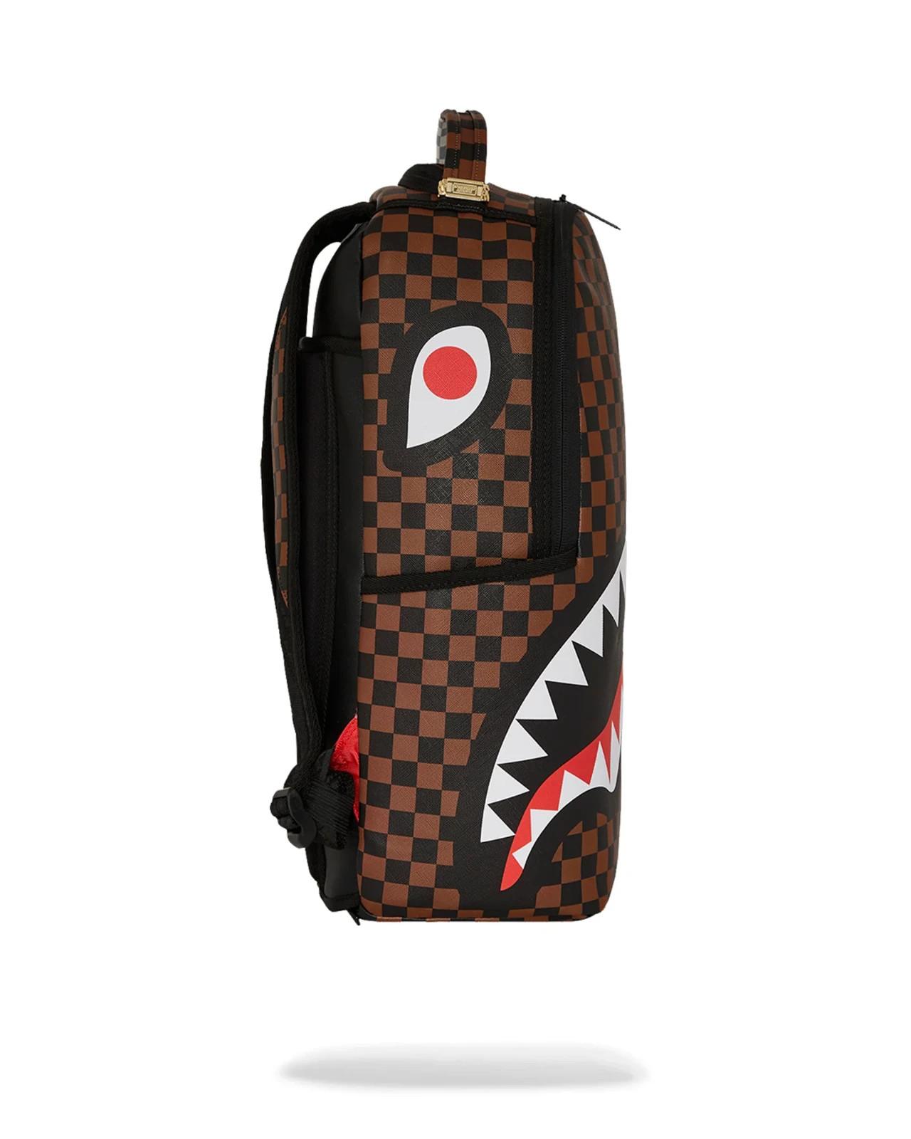 Sprayground Split Rose Cream Backpack🔥New Black Bookbag School Travel Bag