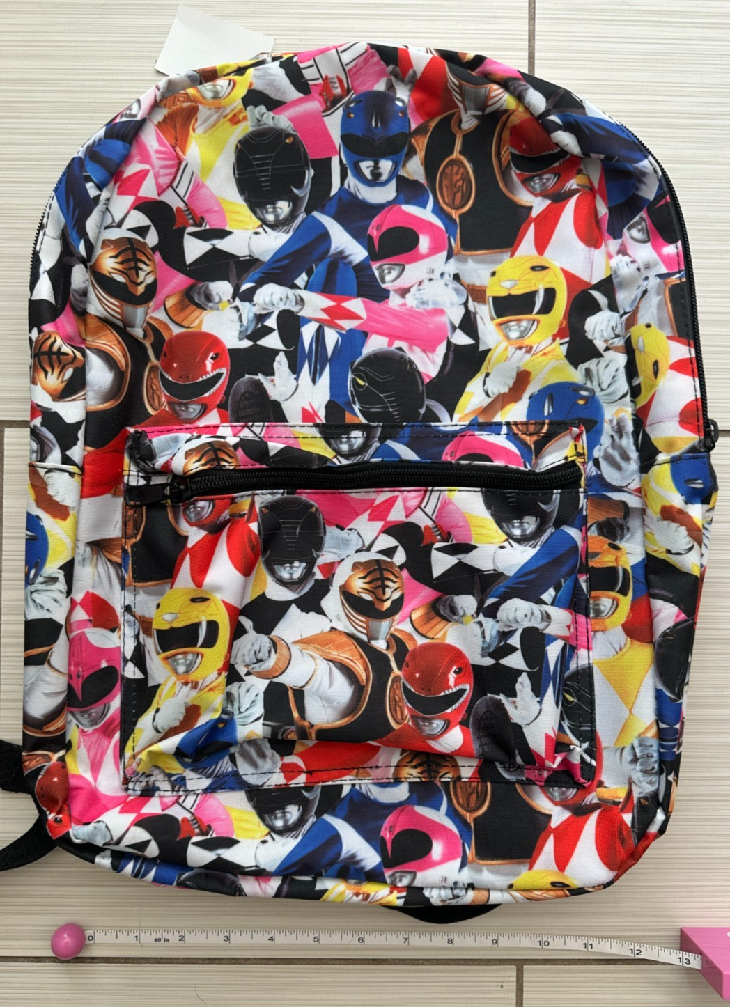 NEW Original Mighty Morphin Power Rangers Superhero Bag Backpack