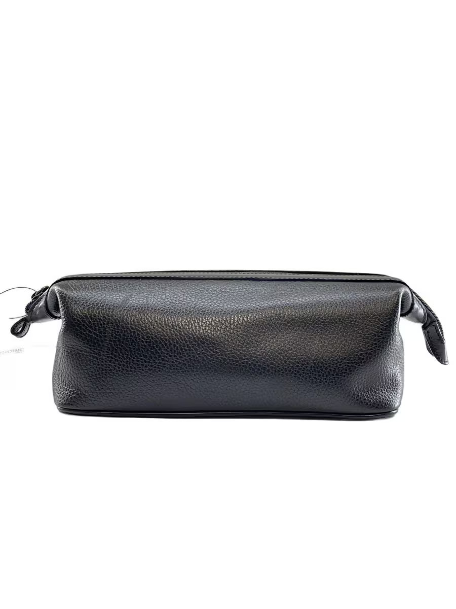 BALLY Second Bag Leather Black Plain