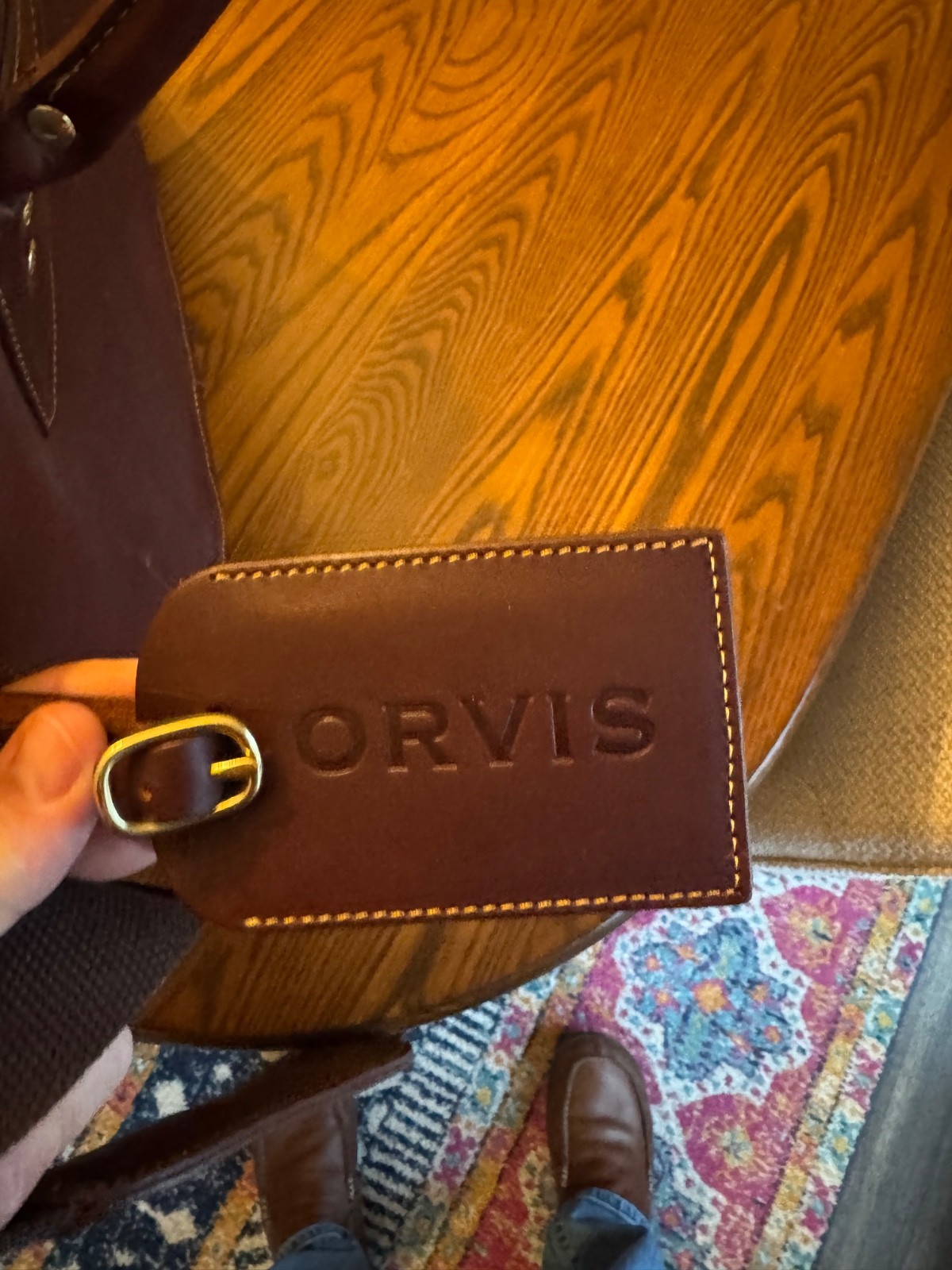 Orvis Bullhide Briefcase Messenger Bag 17RX-4600 SEP 2007 17″X12″X5″ with TAG