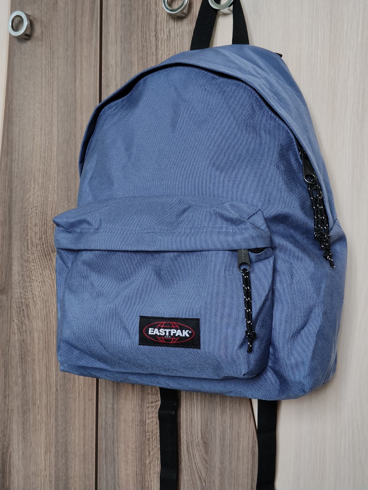 Eastpak Padded Pak’r Backpack Blue Gray Purple Casual Streetwear Travel YKK