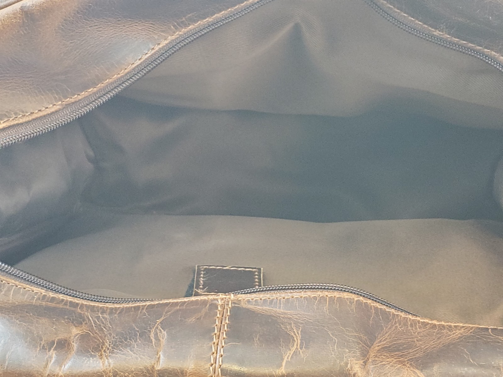 Buffalo Leather Laptop Bag 17″ Business Messenger Briefcase Vintage Look