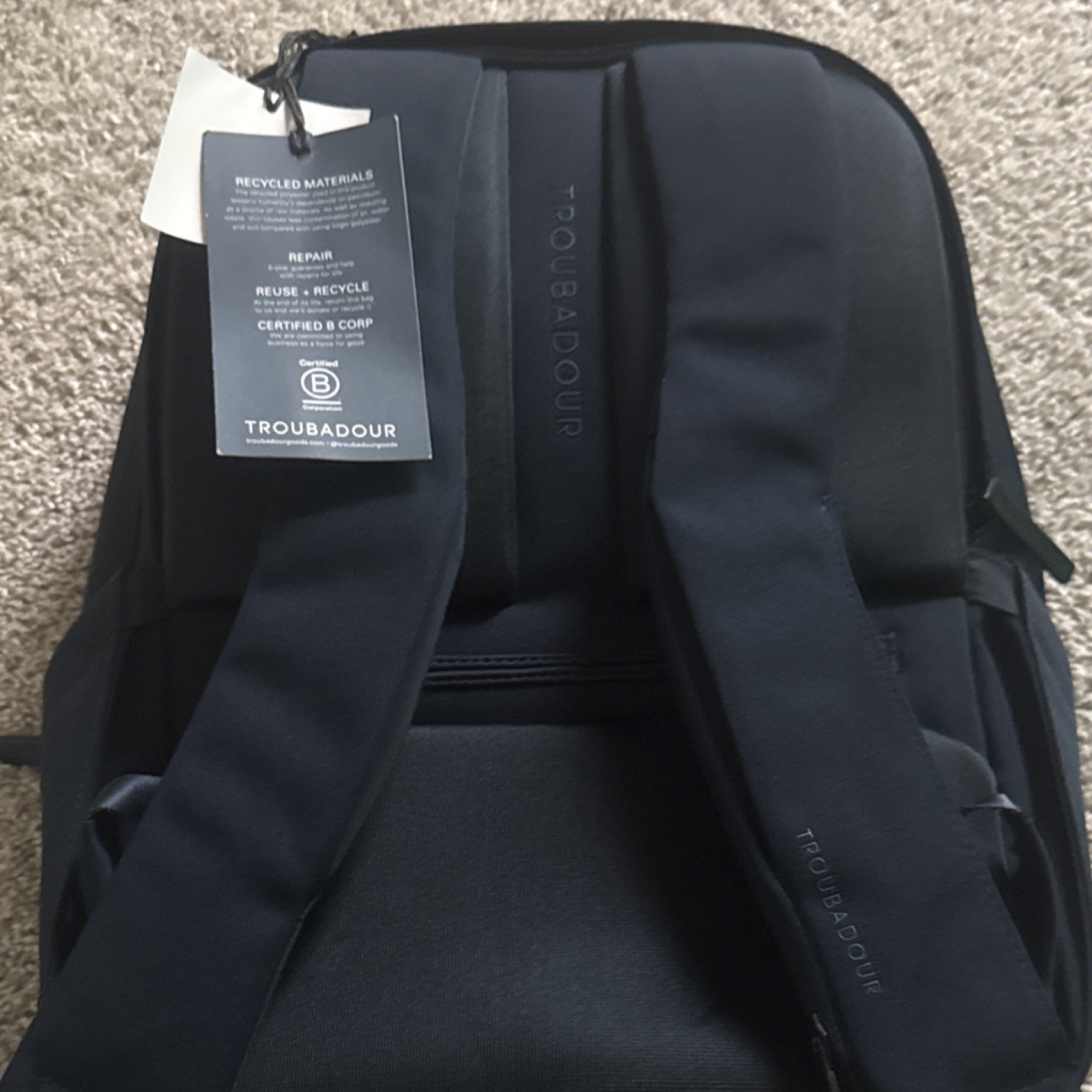 Michelin and troubadour backpack 1/1 not available to the public super rare