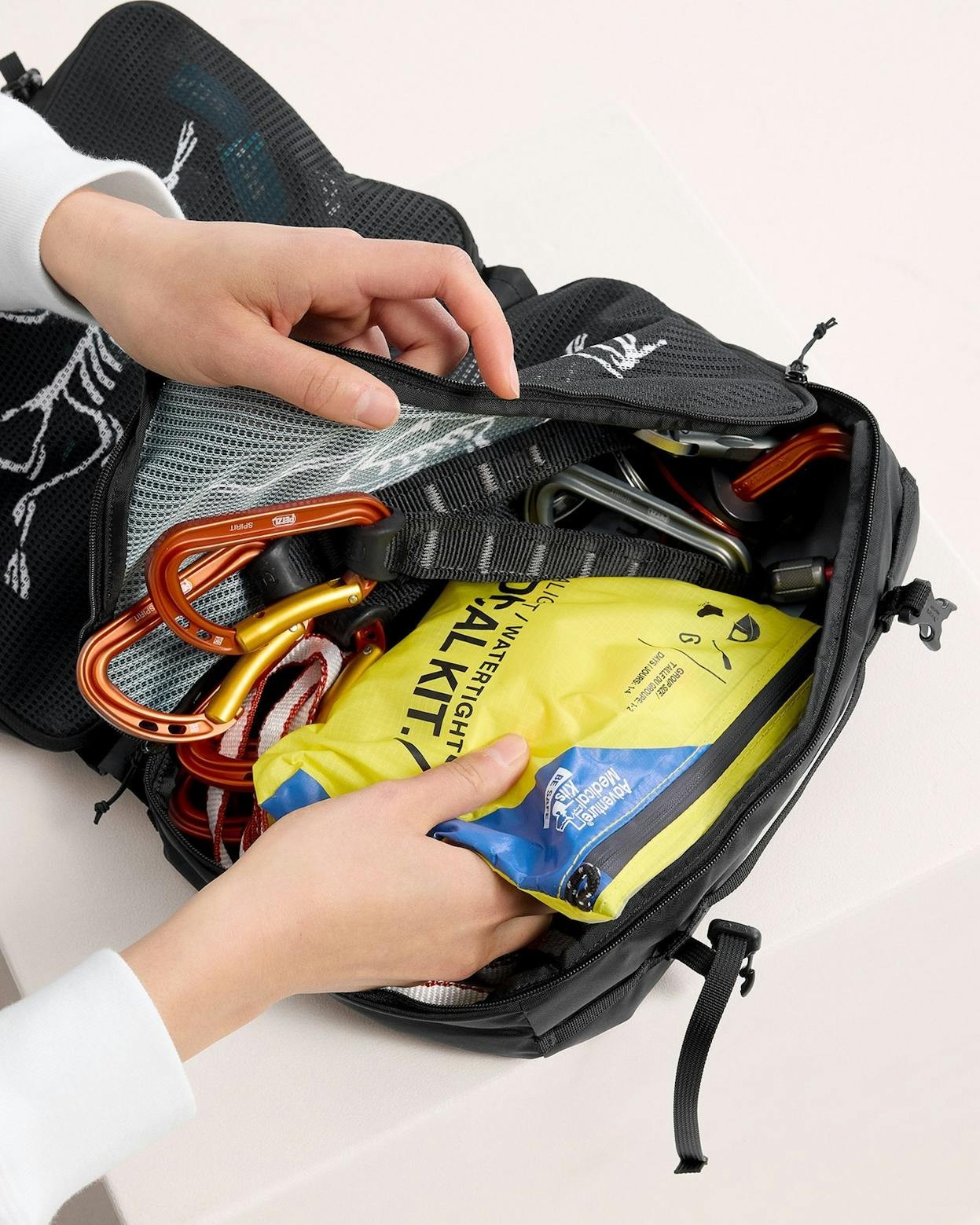 ARC’TERYX Index Gear Organizer Black Packing Cube 10L Travel Pouch US SELLER