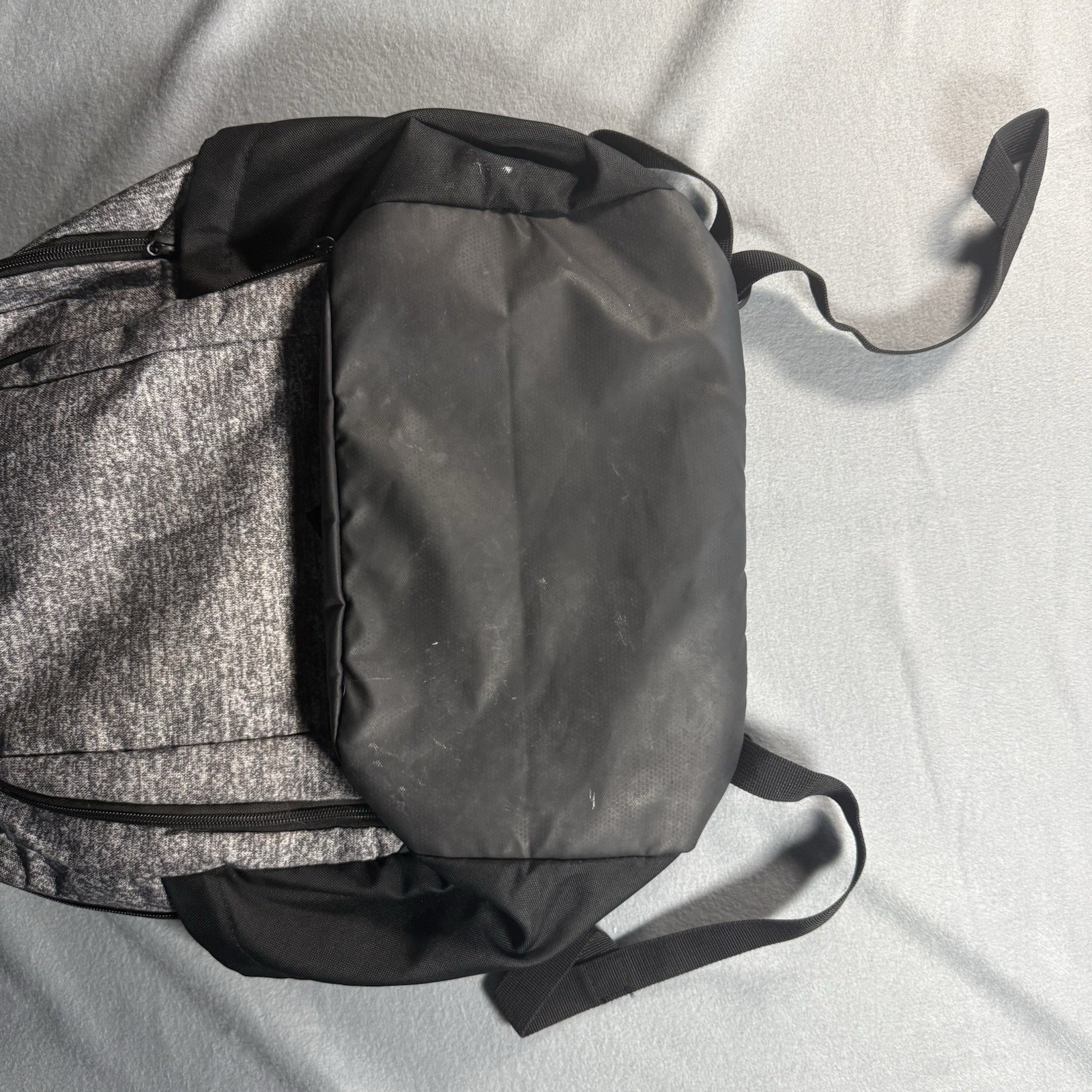 adidas 20″ Defender Backpack Team Logo Space Gray Laptop Bag Shoe Vent Pocket