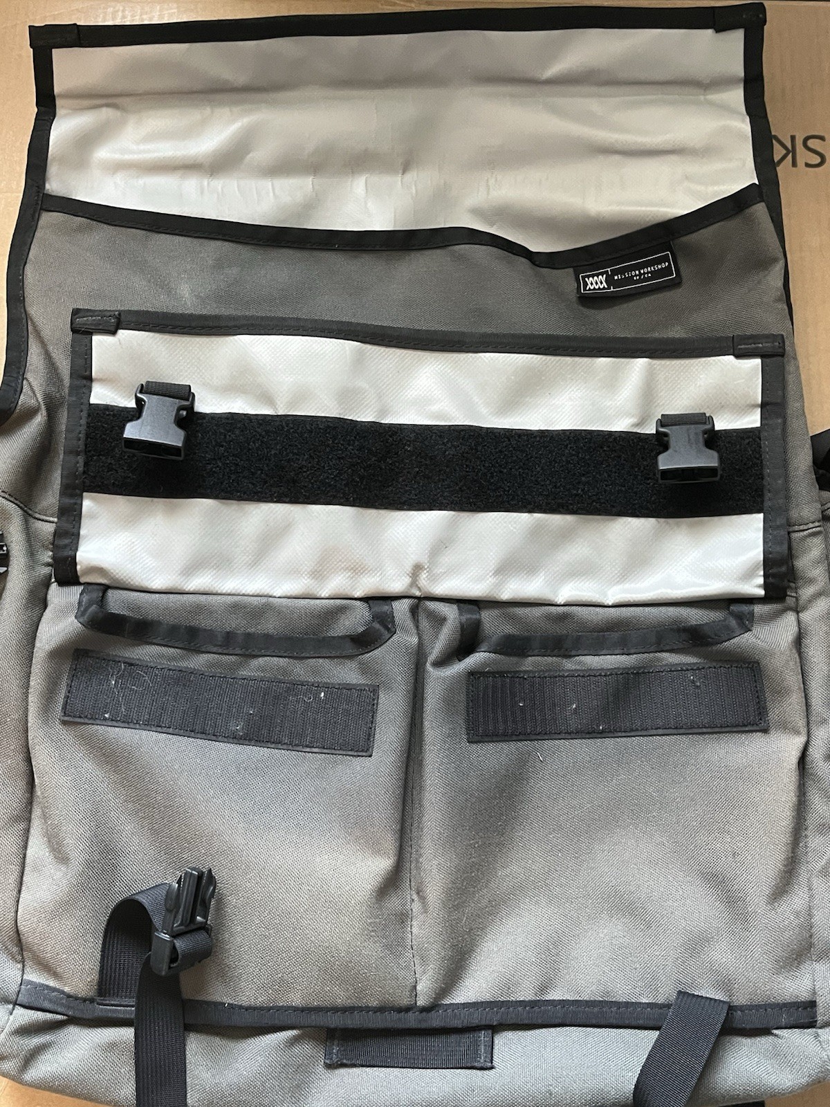 Mission Workshop Rummy Bike Messenger Bag Cycling Courier Bike Made in USA SF
