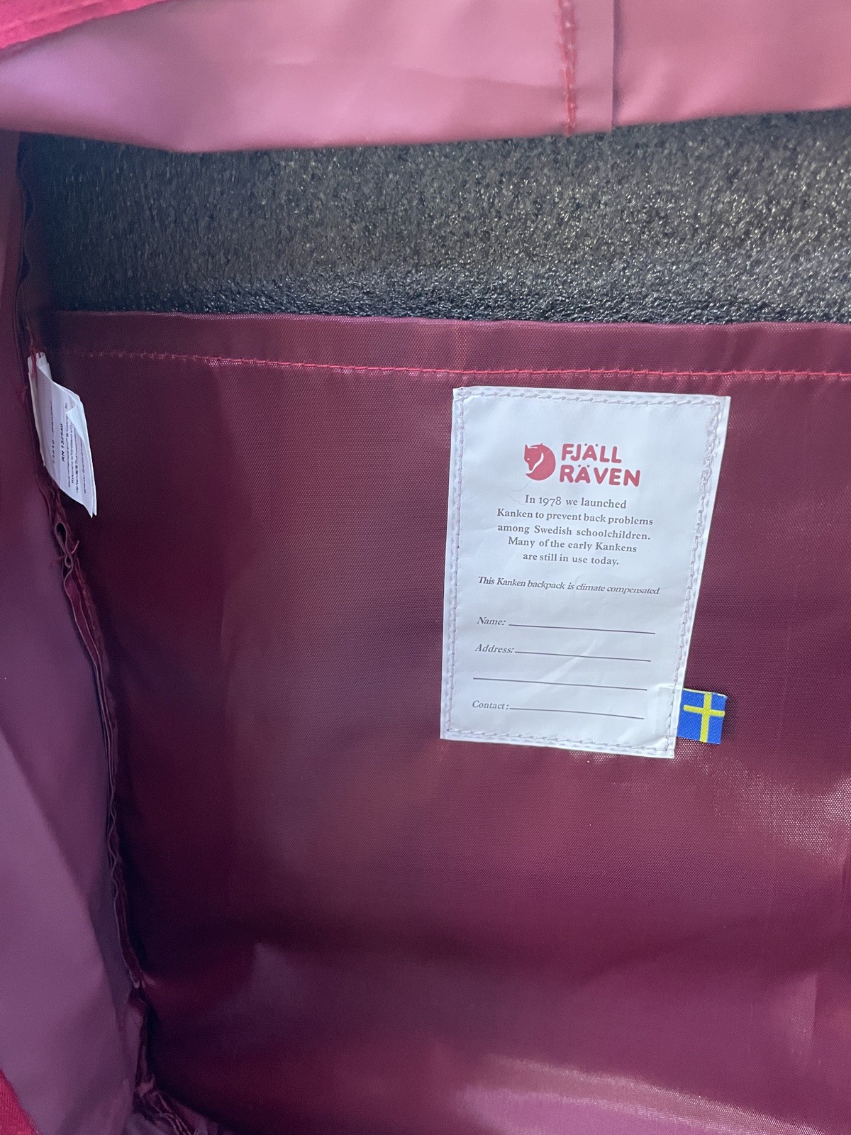 Fjallraven – Kanken Classic Pack, Small One Size,Royal Blue/Ox Red new w/ o tag