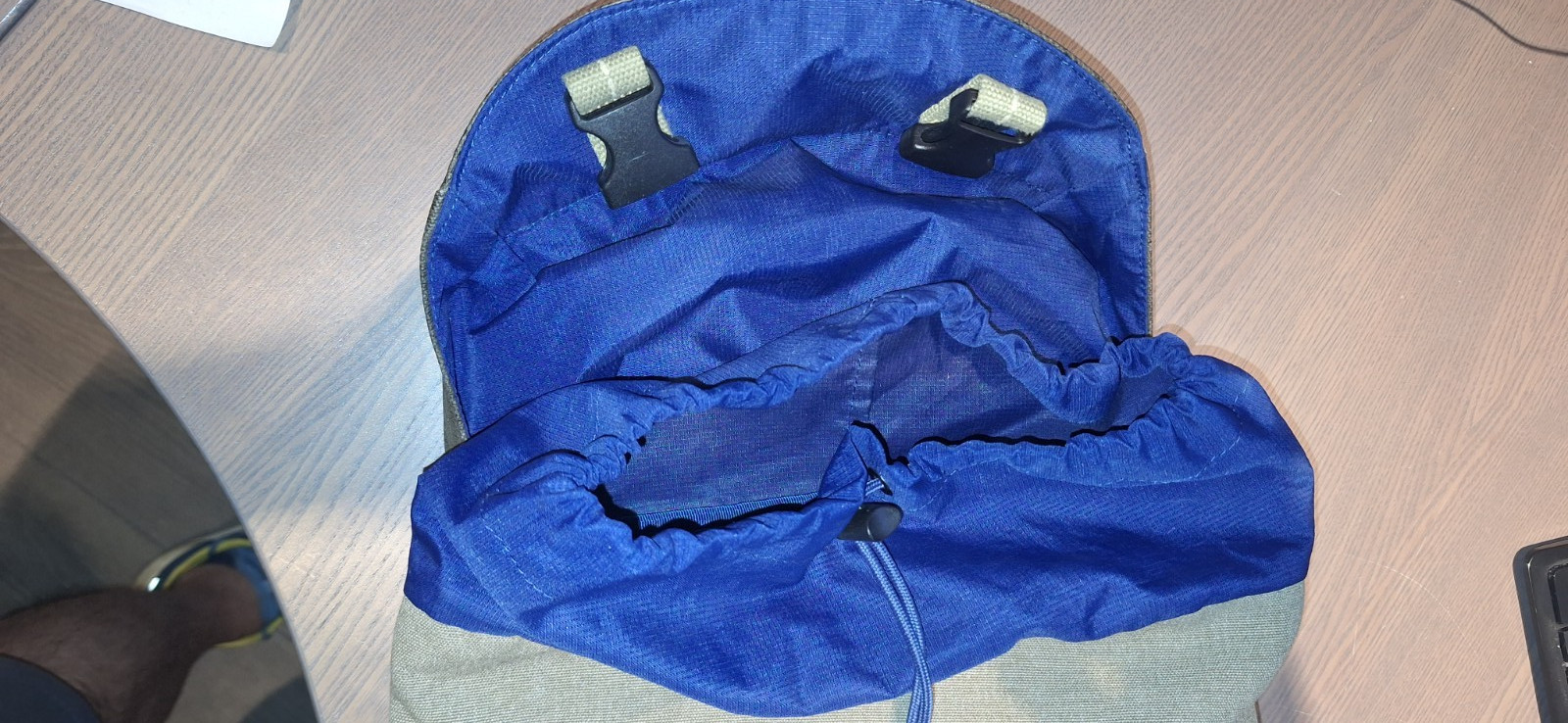 Unbranded (?) Backpack, Canvas + Leather, Heavy Duty, New