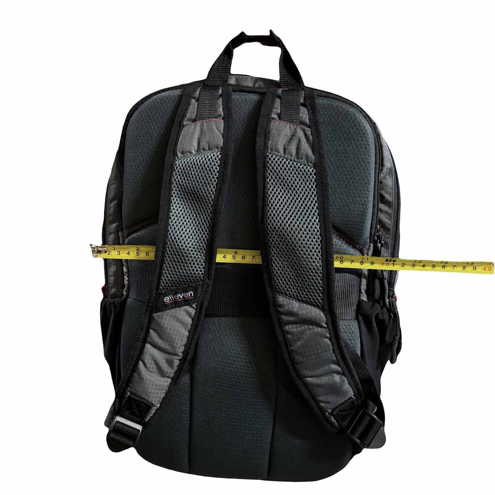 Nokia Logo Backpack Elleven Lunar 15” Tech Laptop Bag Padded Lightweight Gray