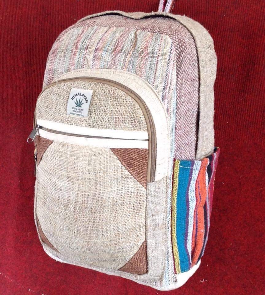 Pure Hemp 100% THC Free Backpack