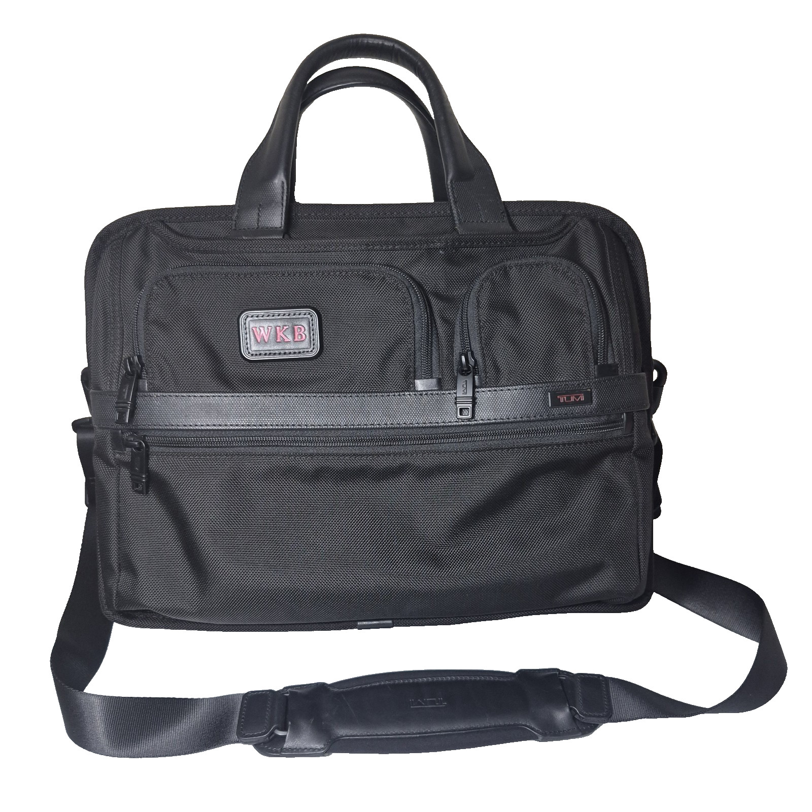 Tumi Alpha 2 Expandable Organizer Briefcase Bag 26141D2 w/Laptop Sleeve