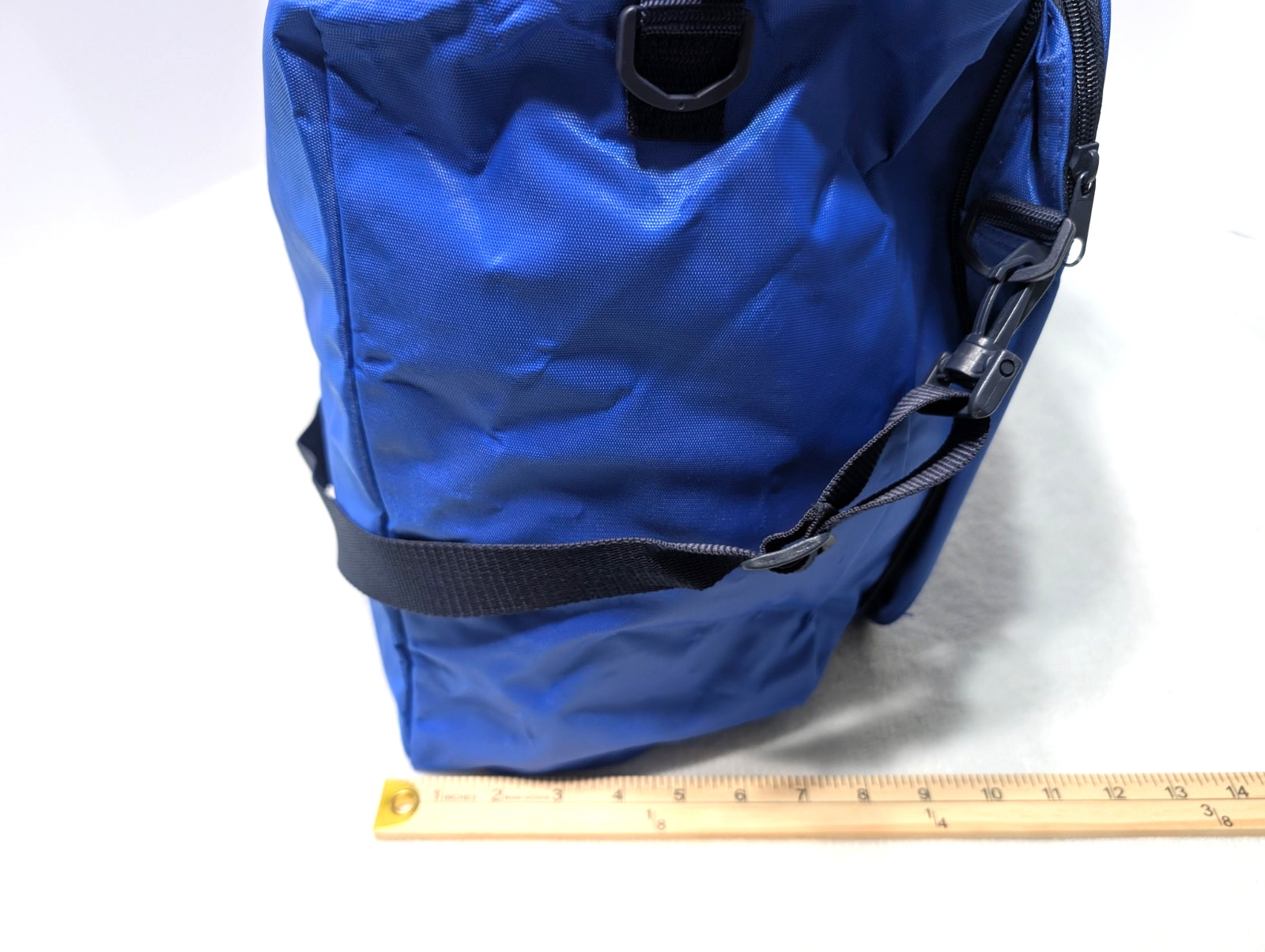 Vintage Polo Sport Large Travel Duffle Bag Royal Blue