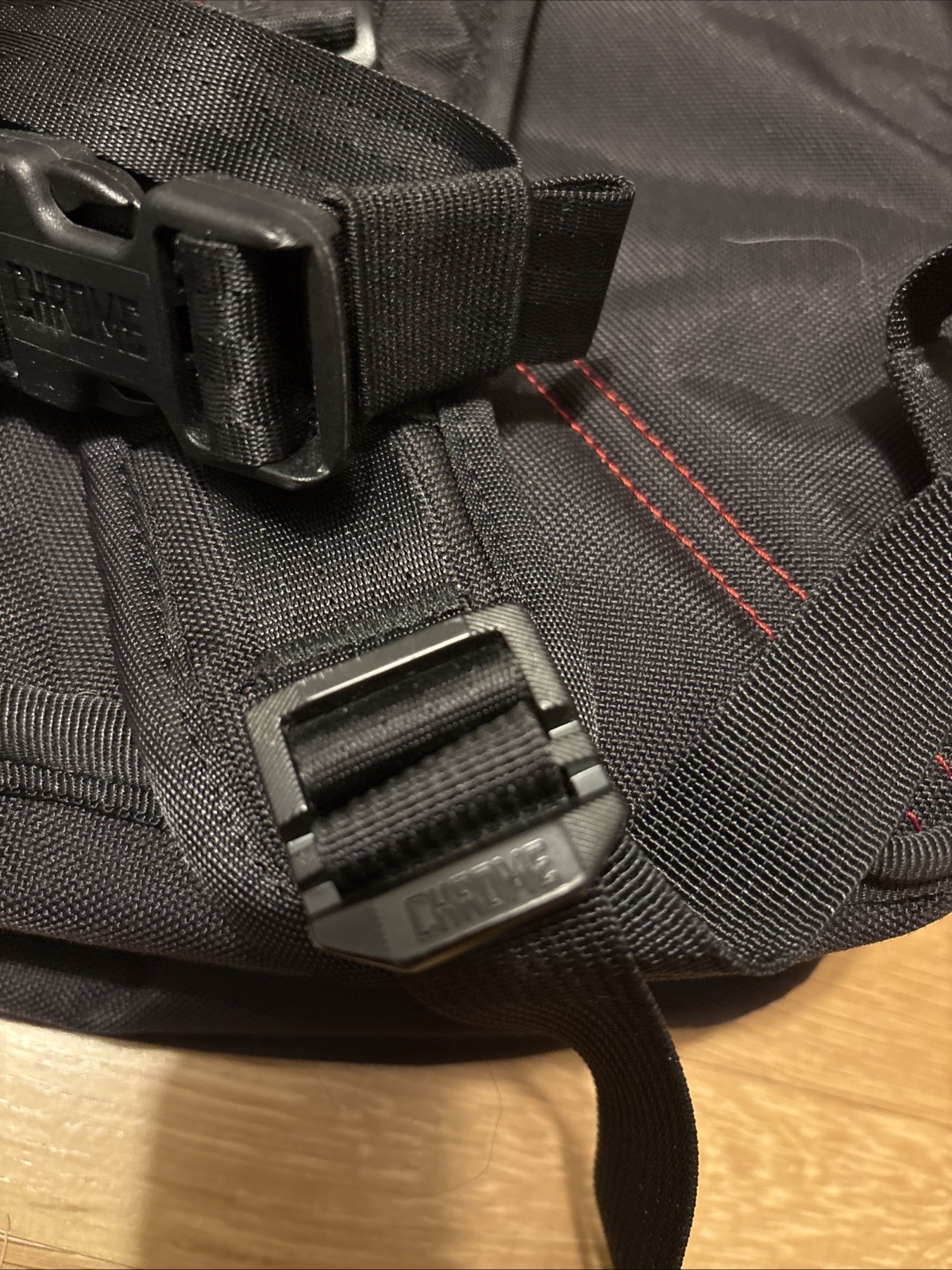 TEDx Portland CHROME INDUSTRIES Backpack Book Bag Ted X Black Bag Promo Rare