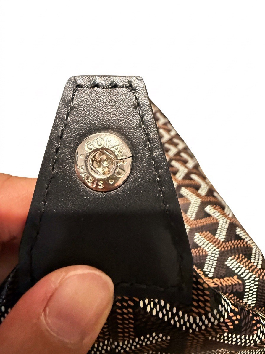 Goyard Black Bowling 25 Toiletry Bag