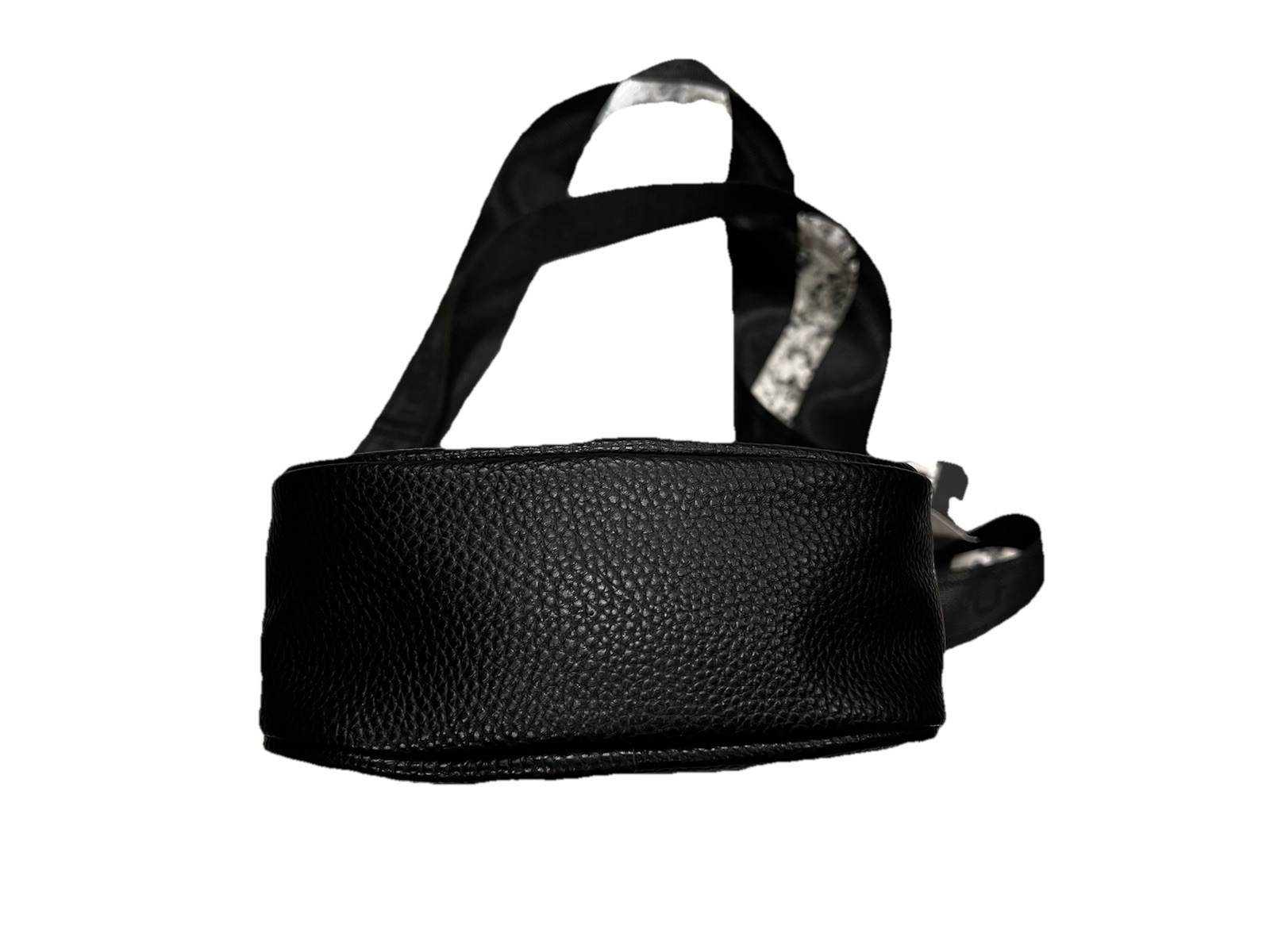 NEW True Religion Men’s Newal Max Leather Crossbody Adj Sling Bag Purse Black
