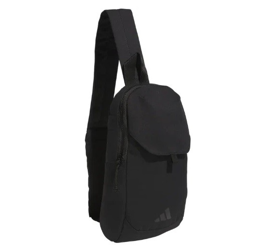 Adidas Essentials Sling Crossbody Bag Multi Pocket, Black OB