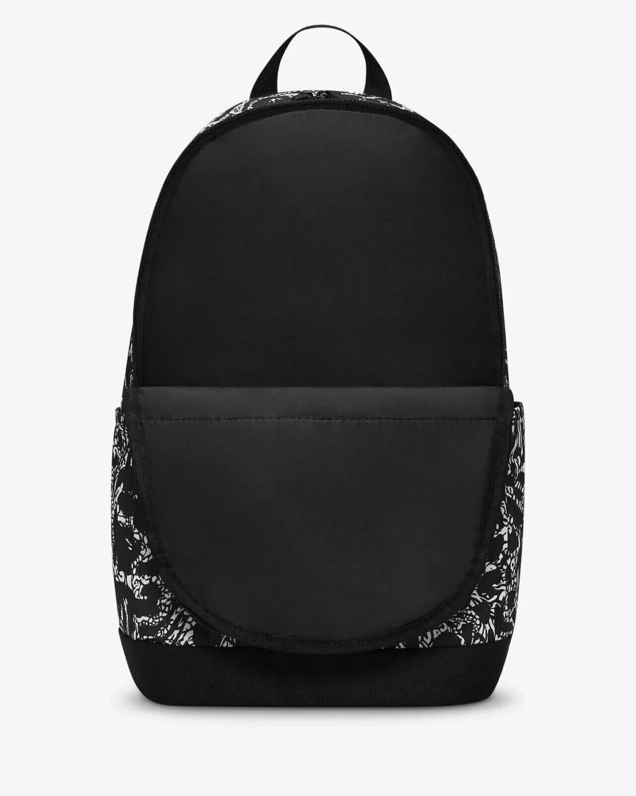 Nike Elemental Backpack School Travel Gym Bag Black White 21L DQ5764 010 • NEW