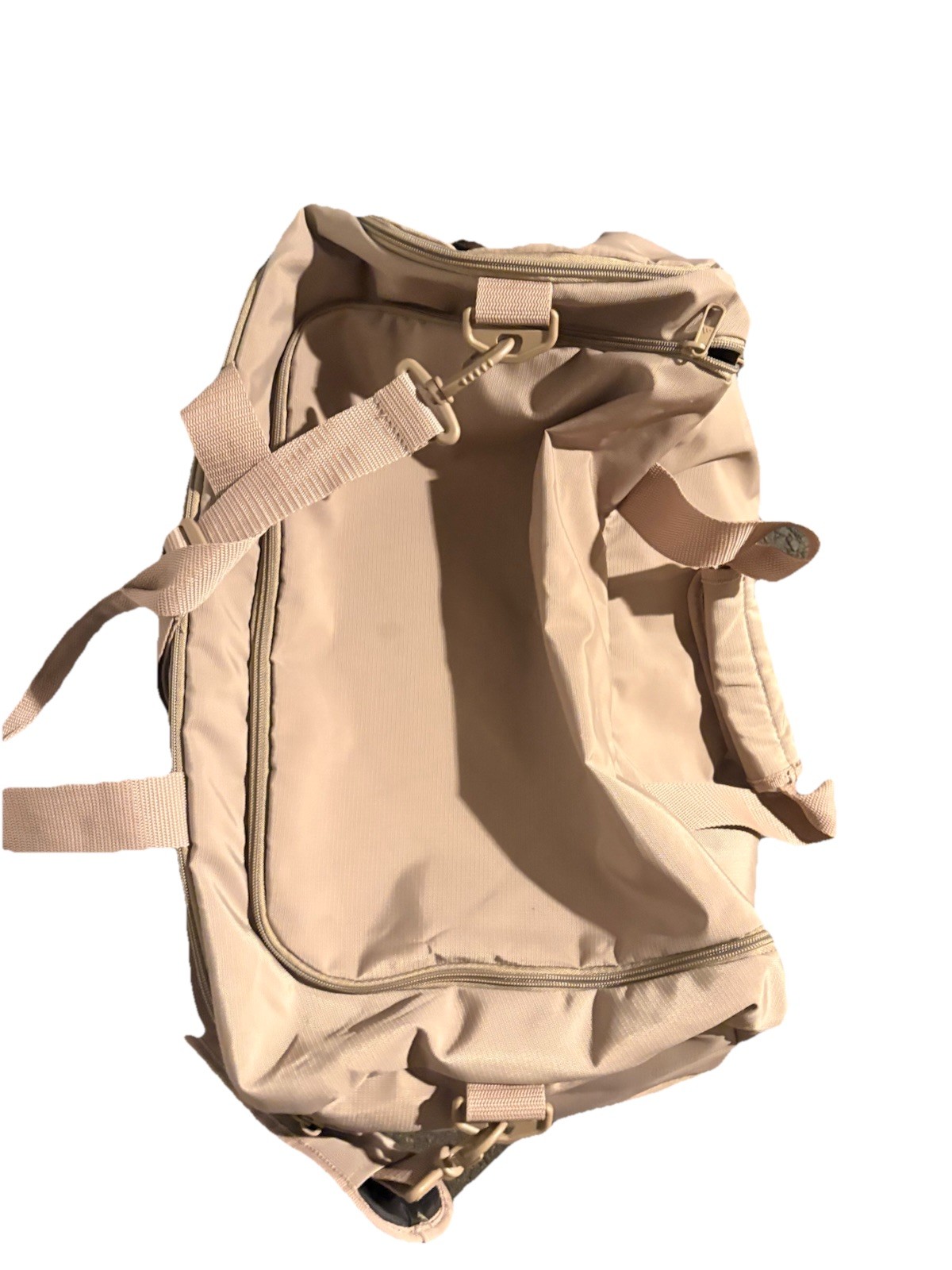 Adidas Defender 5 Brown On Brown Medium Duffle Travel Bag