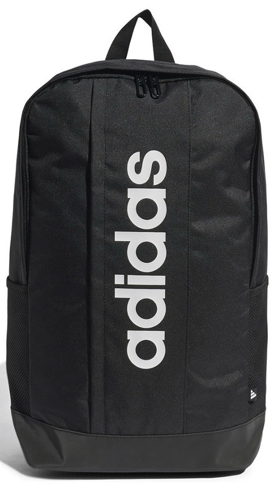 Adidas Essentials Linear 18.5L Backpack School/Work/Gym Black-White FREE SHIP