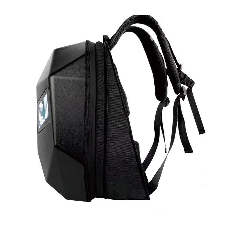 LED Motorcycle Backpack App Control RGB Eye Display Bag 18″ / 46cm Riding Pack