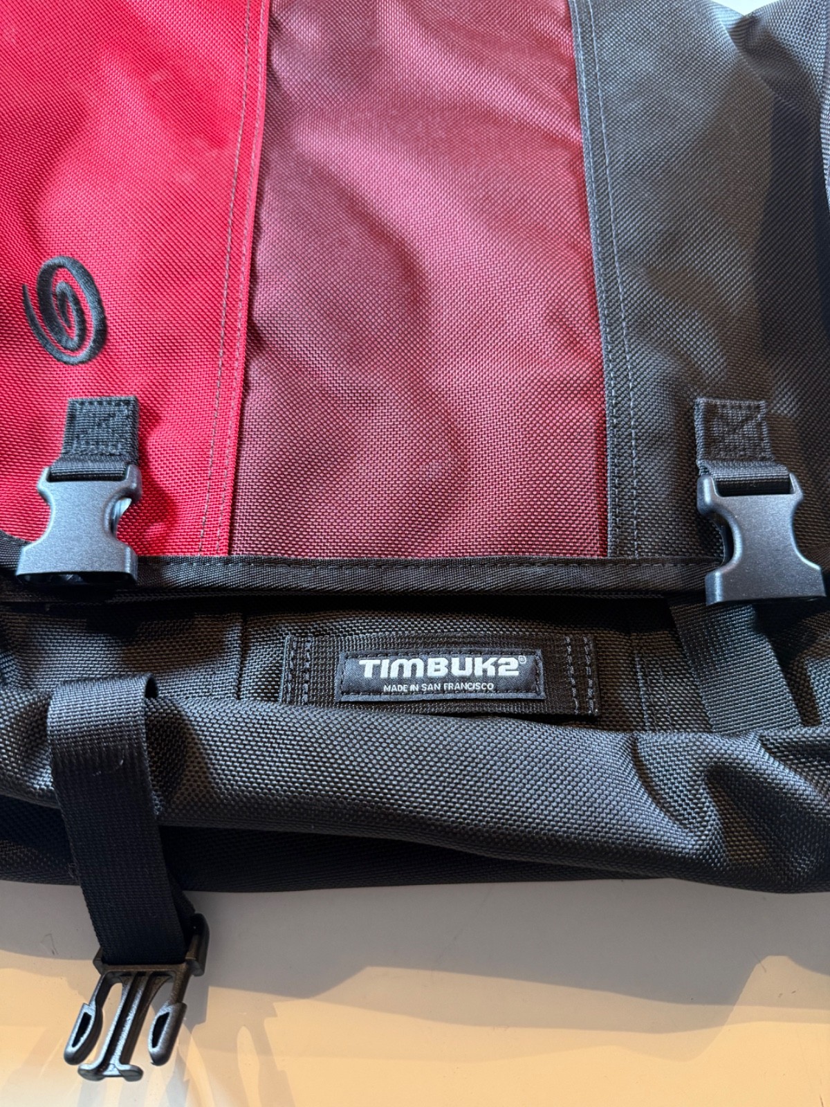 Timbuk2 Messenger Bag, Red/Maroon/Black