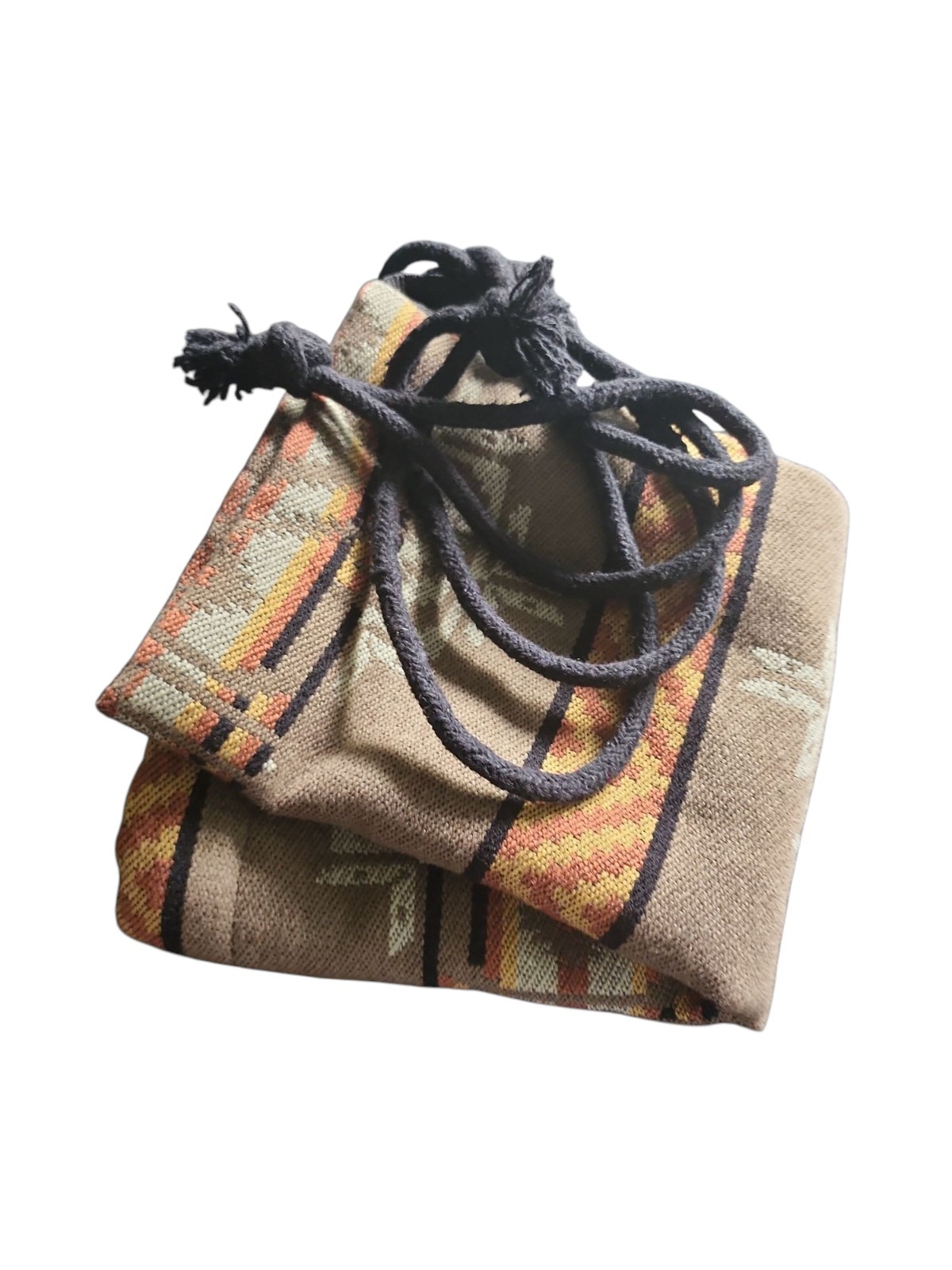 Drawstring Sack Pack Southwest Style Cotton Travel Backpack Foldable USA SELLER