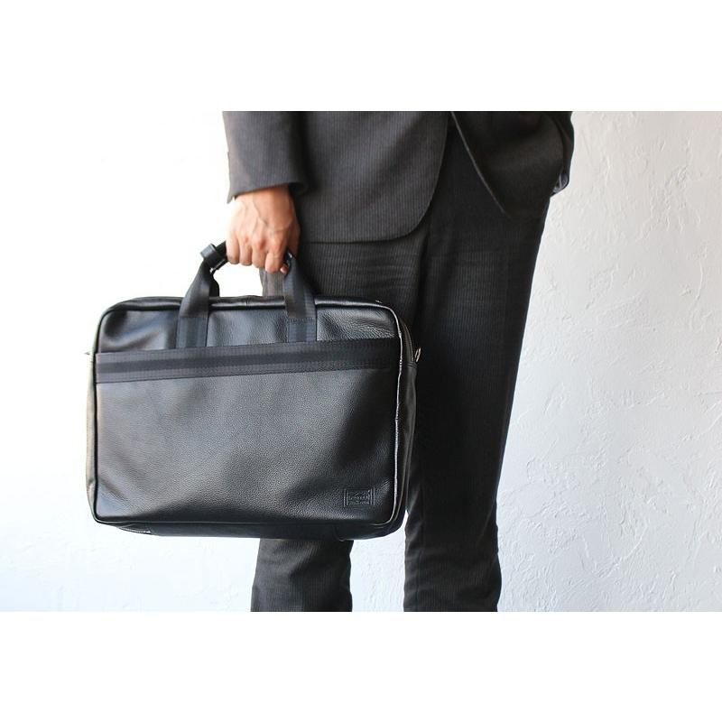 PORTER Yoshida DELIGHT 3WAY BRIEFCASE Black 145-03282 Made in Japan