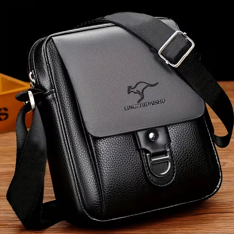 Men’s Crossbody, Messenger Bag Casual Shoulder, Briefcase Travel, Work Satchel