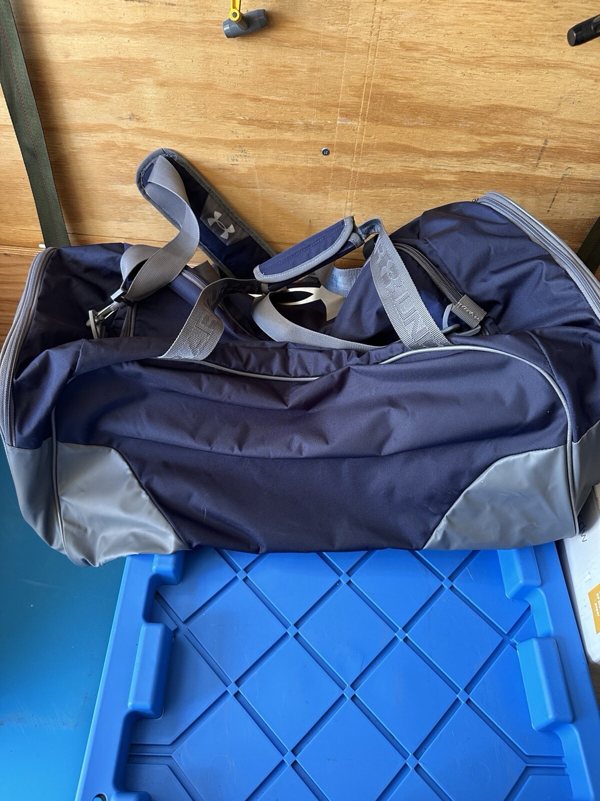 Under Armour Storm Medium Undeniable Duffel Bag Dark Blue