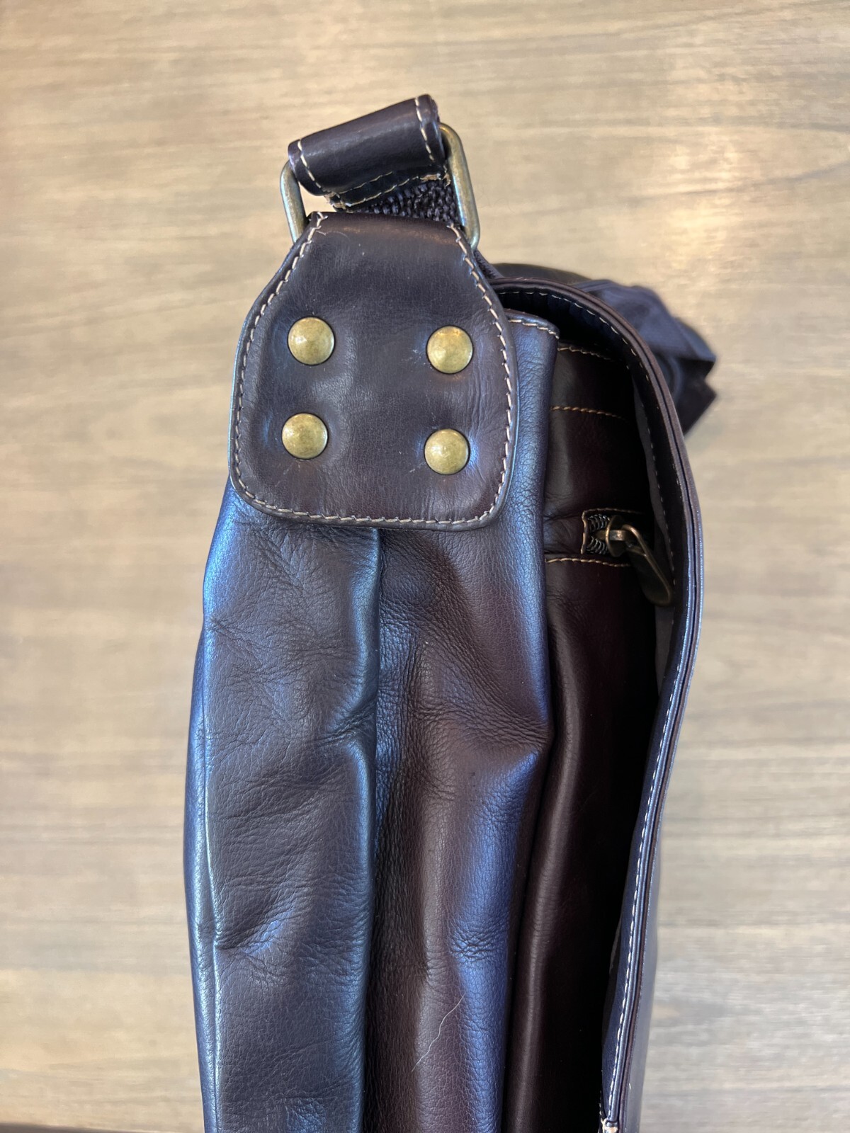 Genuine Leather Messenger Bag