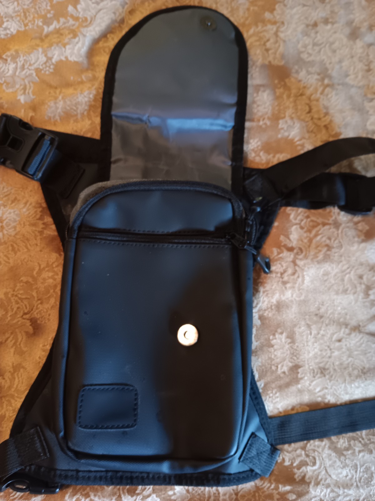 Gunslinger Stash Thigh Bag Steampunk Waterproof- Adjustable! NWOT