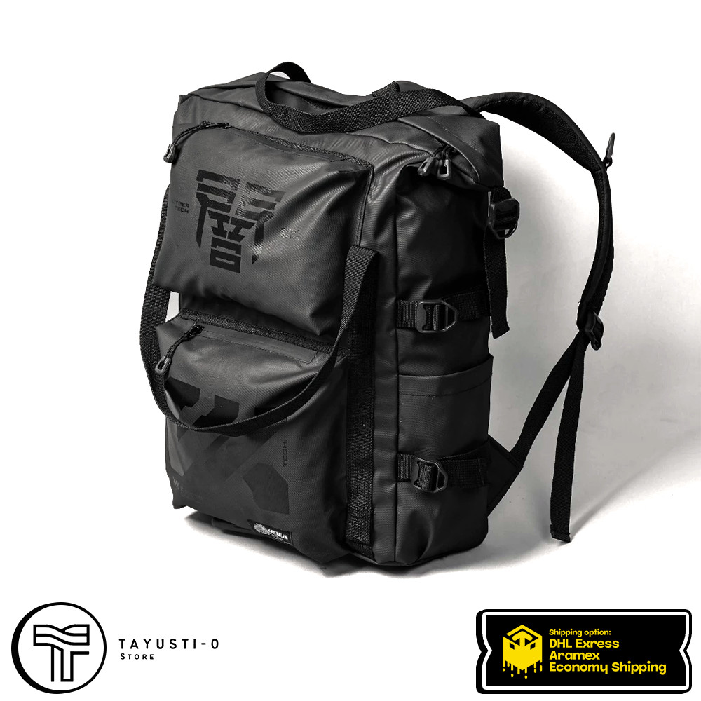 Kremlin Cyber Gear Backpack Black Detroit Laptop Travel Tactical Bag