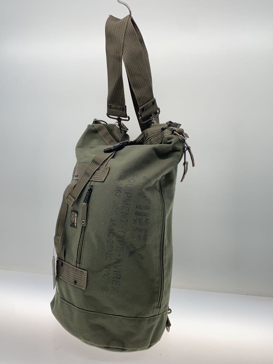 AVIREX Boston Bag Canvas KHK