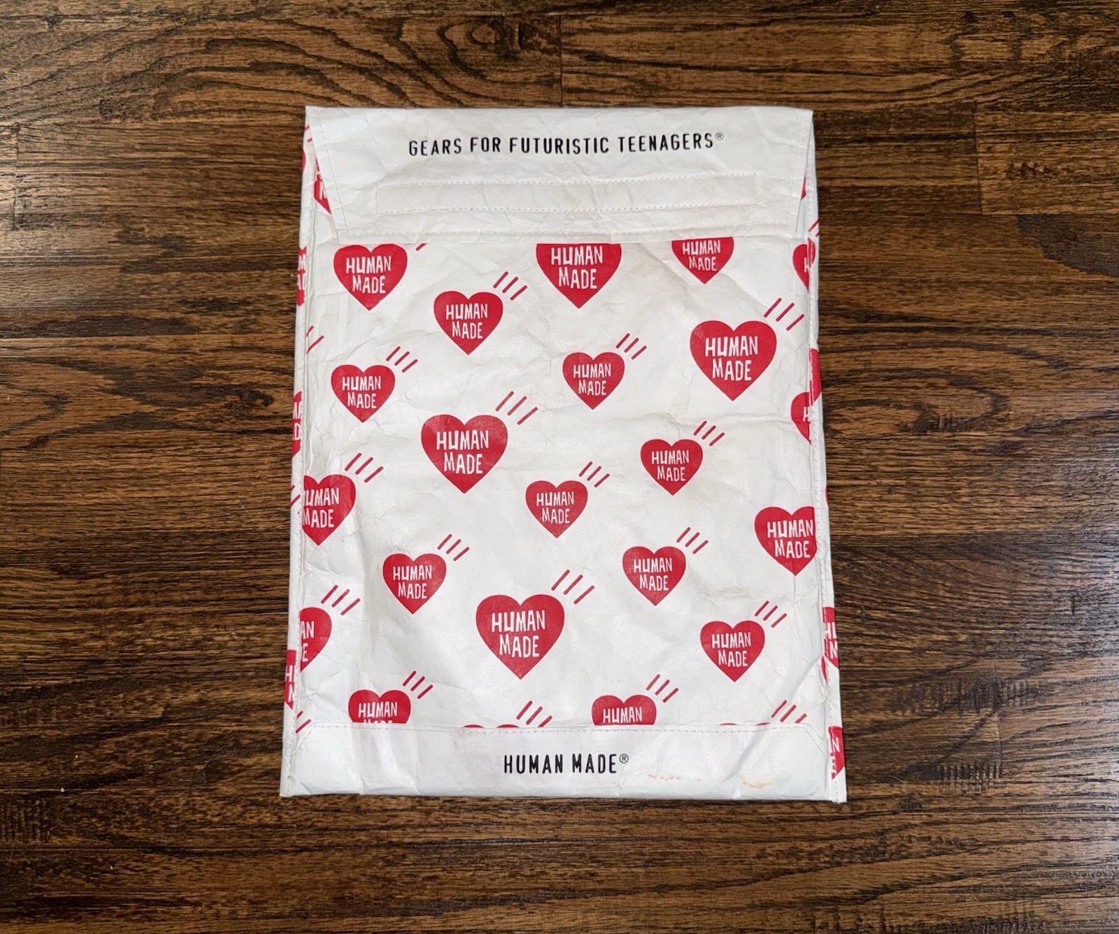 Human Made Japan iPad/Computer Sleeve Travel Case Heart Logo Bag