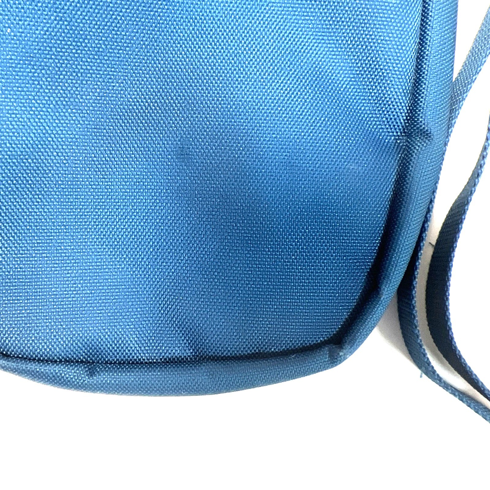 Herschel Supply Co. Cruz Mini Crossbody Bag Canvas Fabric Teal Blue