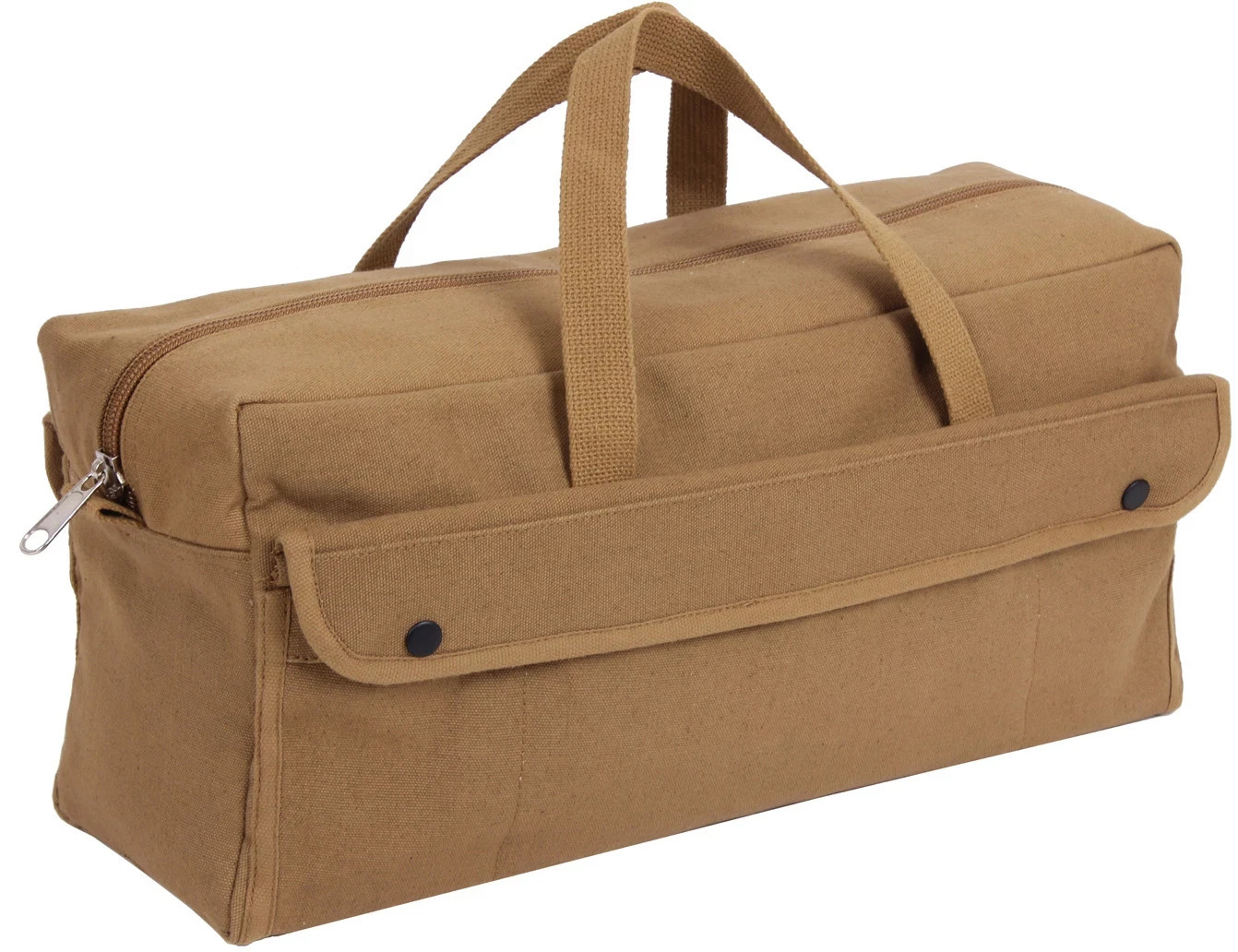 Rothco Jumbo Mechanics Tool Bag Heavy Duty Work Bag with Brass Zipper