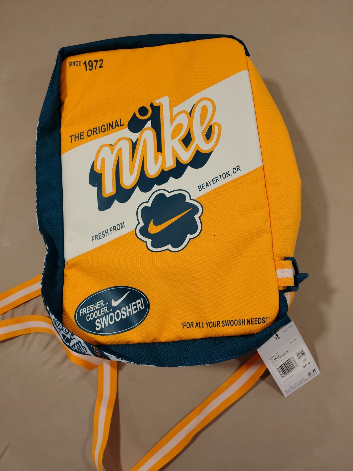 Nike Shoe Box Bag Beaverton Orange