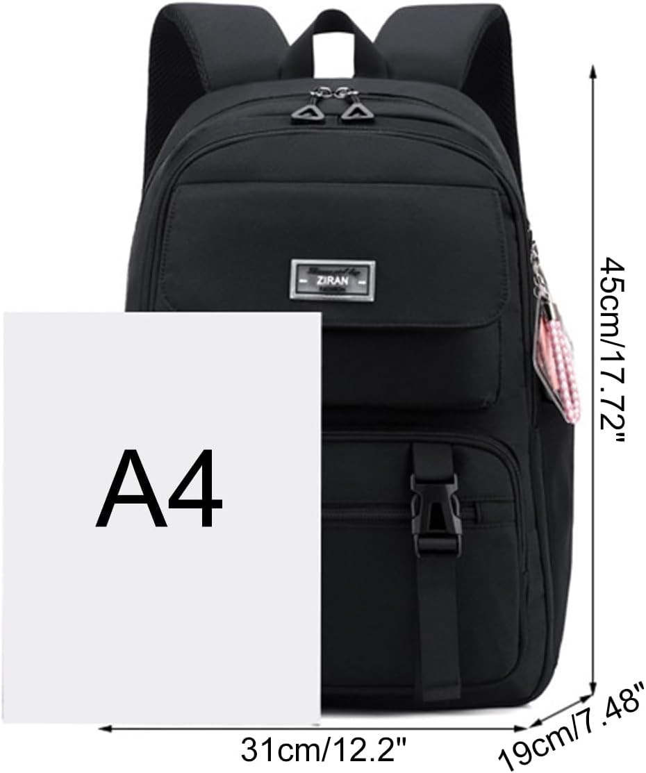 Teen Girls Casual Backpack High Middle School Daypack Women Daily Travel Lapt…