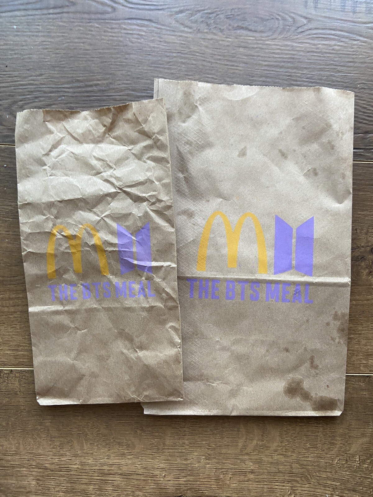 bts bag BTS McDonald’s ￼bag