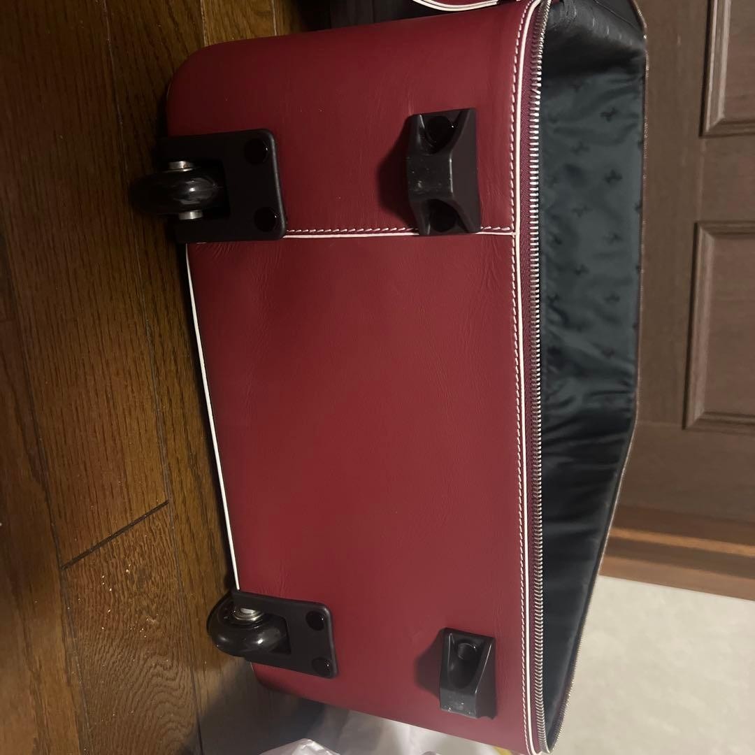 FERRARI 488 Spider Trolley Bag Suitcase Baggage RED UNUSED from jp