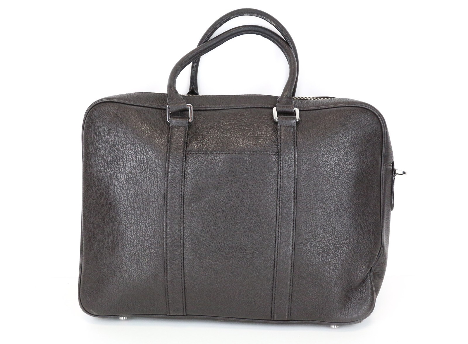 Suitsupply Men’s Bag OS Brown Original Calf Leather Travel Leisure