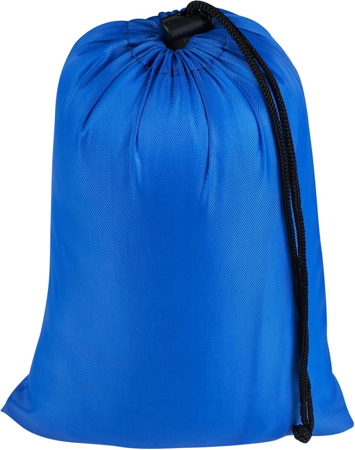 Drawstring Bag with Toggle – Nylon Cinch and Ditty Pouch Six-Pack (Blue, 6 x 8 I