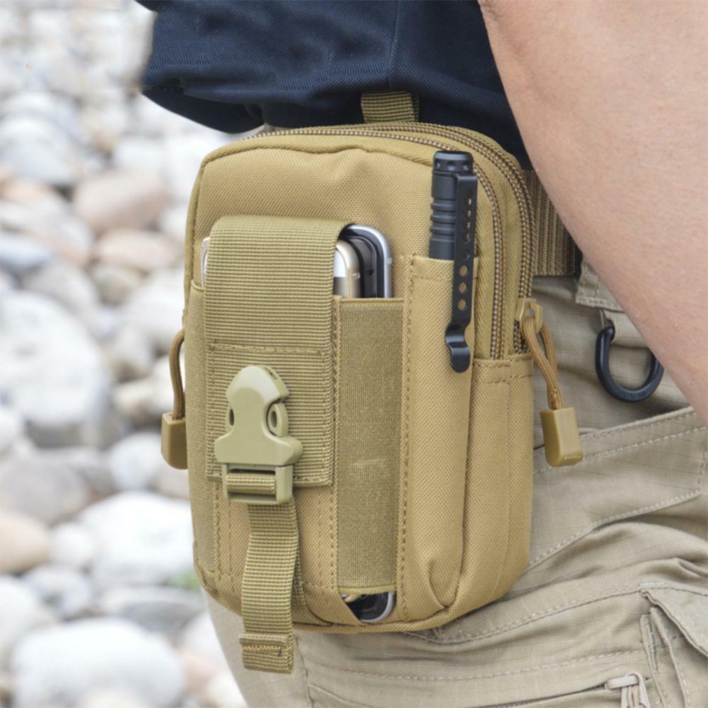 Mens Tactical Molle Pouch Utility Gadget Pack Outdoor Hiking EDC Belt Waist Bag