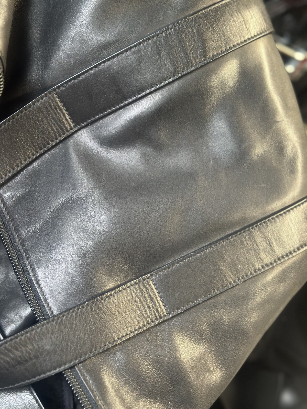 Tumi Alpha 2 Small Soft Leather Travel Satchel MSRP $600 92149DH