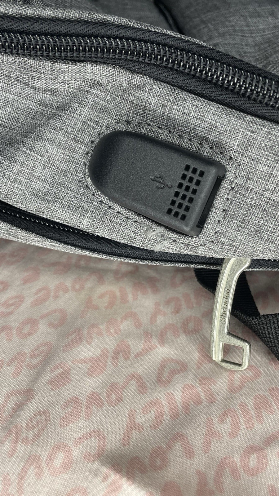 Anti- Theft Backpack Brand New With Tag Comes With Cable Installed Backpack ￼